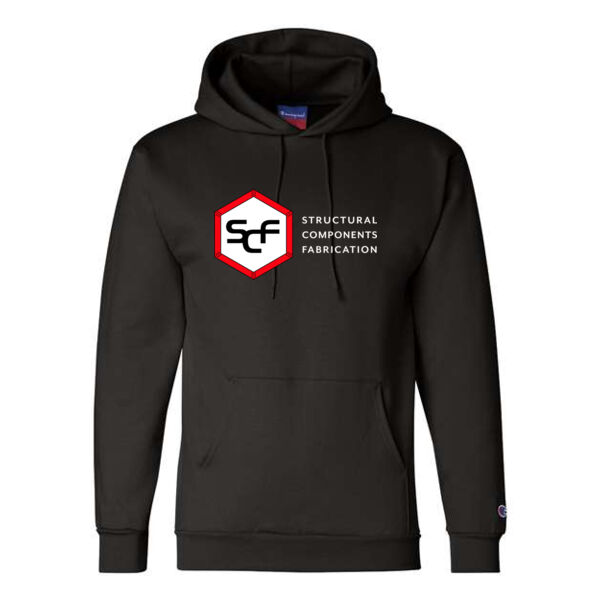 Champion - Powerblend® Hooded Sweatshirt - Printed Logo Thumbnail
