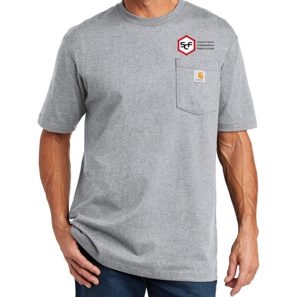 Carhartt ® Workwear Pocket Short Sleeve T-Shirt - Printed Logo Thumbnail