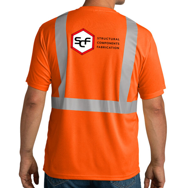 CornerStone® ANSI 107 Class 2 Mesh Tee - Printed Logo Thumbnail