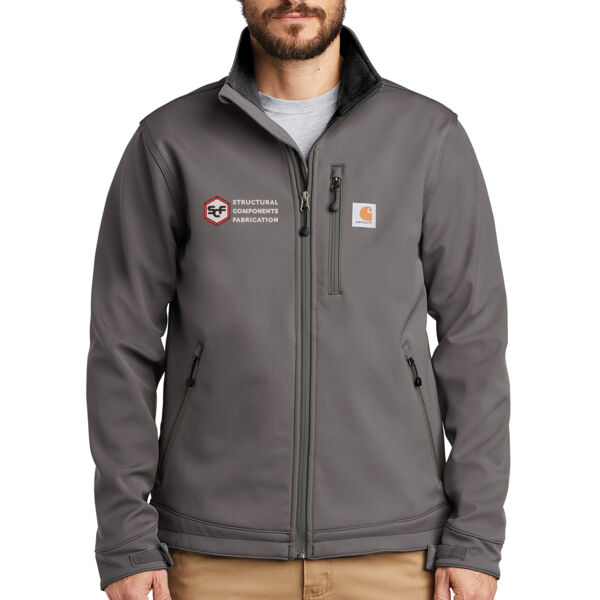 Carhartt ® Crowley Soft Shell Jacket - Embroidered Logo Thumbnail