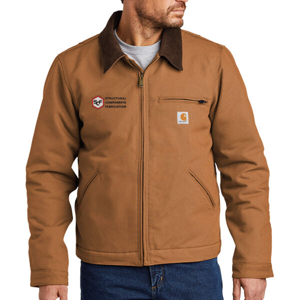 Carhartt® Duck Detroit Jacket - Embroidered Logo Thumbnail