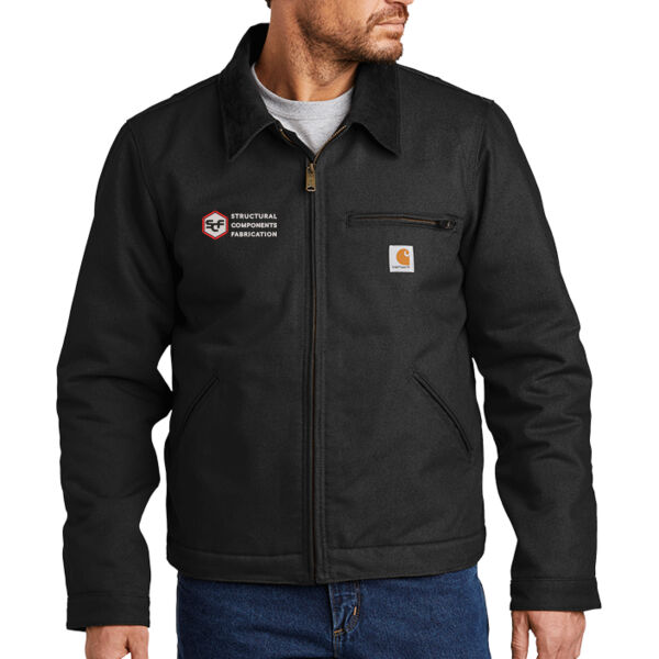 Carhartt® Duck Detroit Jacket - Embroidered Logo Thumbnail