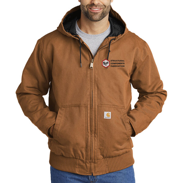 Carhartt® Washed Duck Active Jac - Embroidered Logo Thumbnail