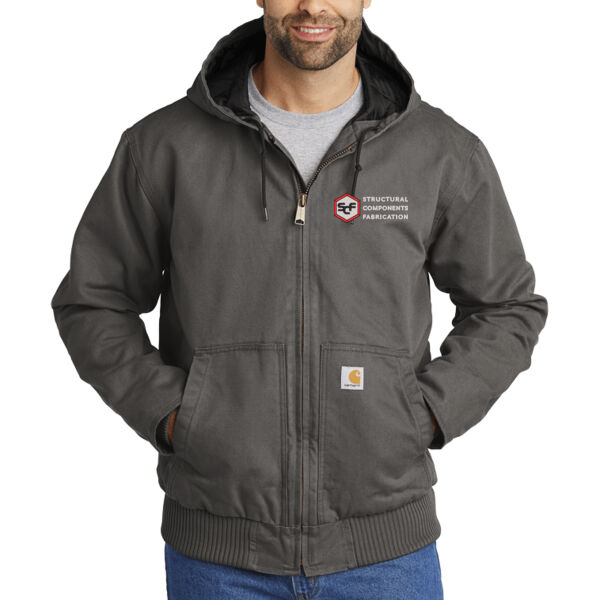 Carhartt® Washed Duck Active Jac - Embroidered Logo Thumbnail