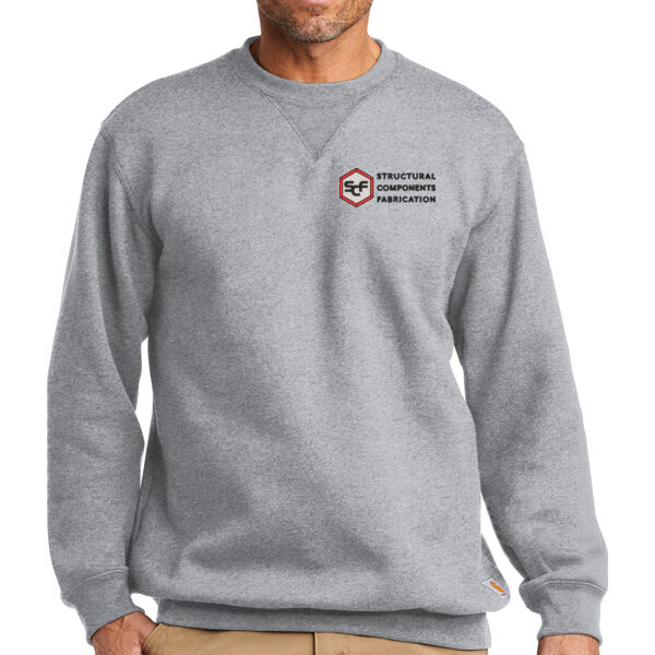 Carhartt ® Midweight Crewneck Sweatshirt - Embroidered Logo Thumbnail