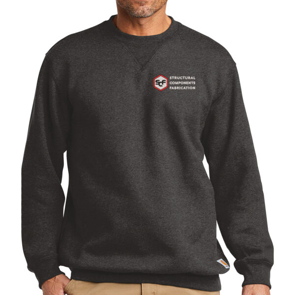 Carhartt ® Midweight Crewneck Sweatshirt - Embroidered Logo Thumbnail