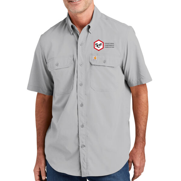 Carhartt Force® Solid Short Sleeve Shirt - Printed Logo Thumbnail