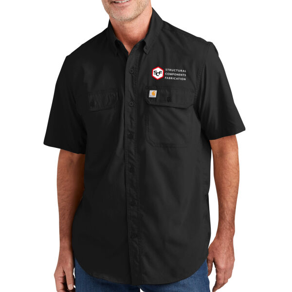 Carhartt Force® Solid Short Sleeve Shirt - Printed Logo Thumbnail