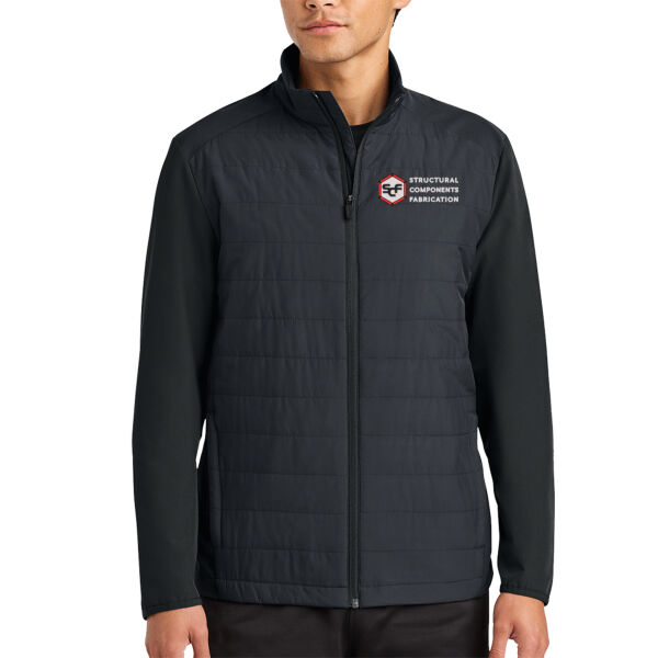Sport-Tek® Teknical Hybrid Jacket - Embroidered Logo Thumbnail