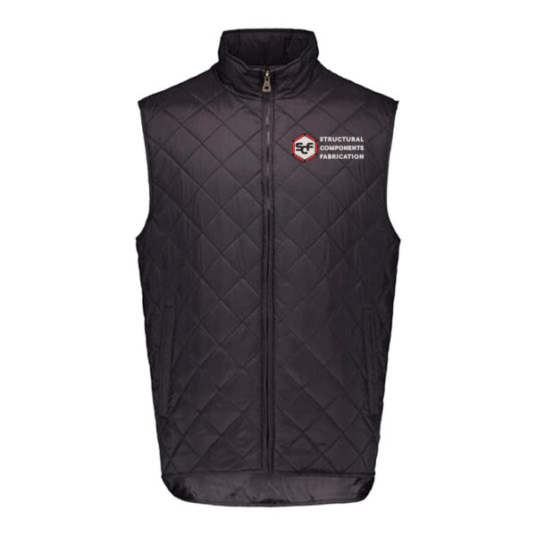 Weatherproof - Men's Vintage Diamond Quilted Vest - Embroidered Logo Thumbnail