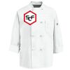 Eight Knot Button Chef Coat with Thermometer Pocket Thumbnail